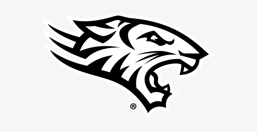 Tiger Stripes Black And White Png - Towson Tigers, transparent png #514173