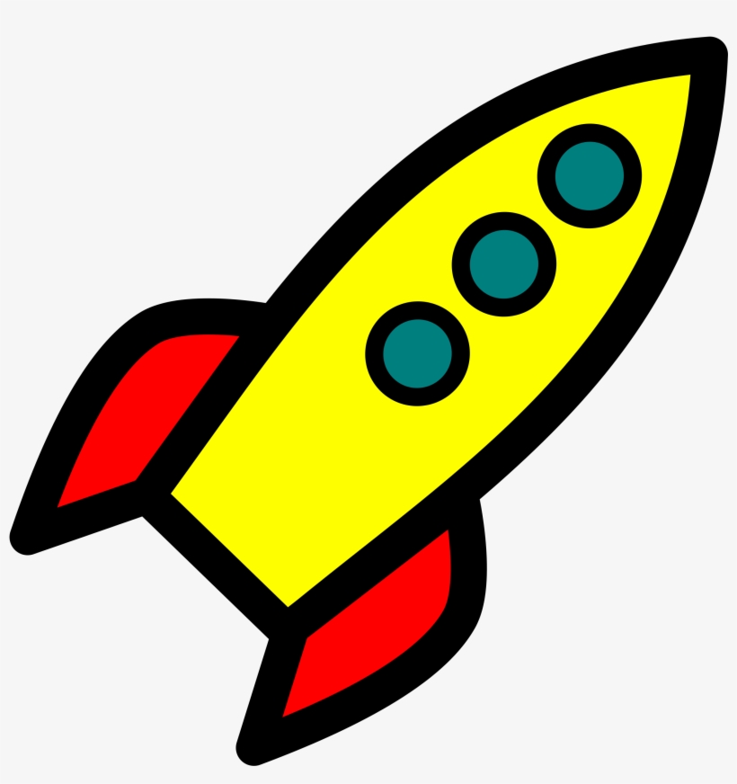 Images For Clipart Rocket Ship - Cartoon Rocket, transparent png #514458