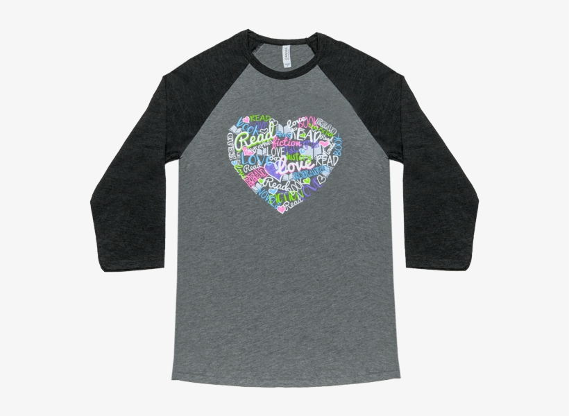 Baseball Jersey With Heart Design - Top, transparent png #514610