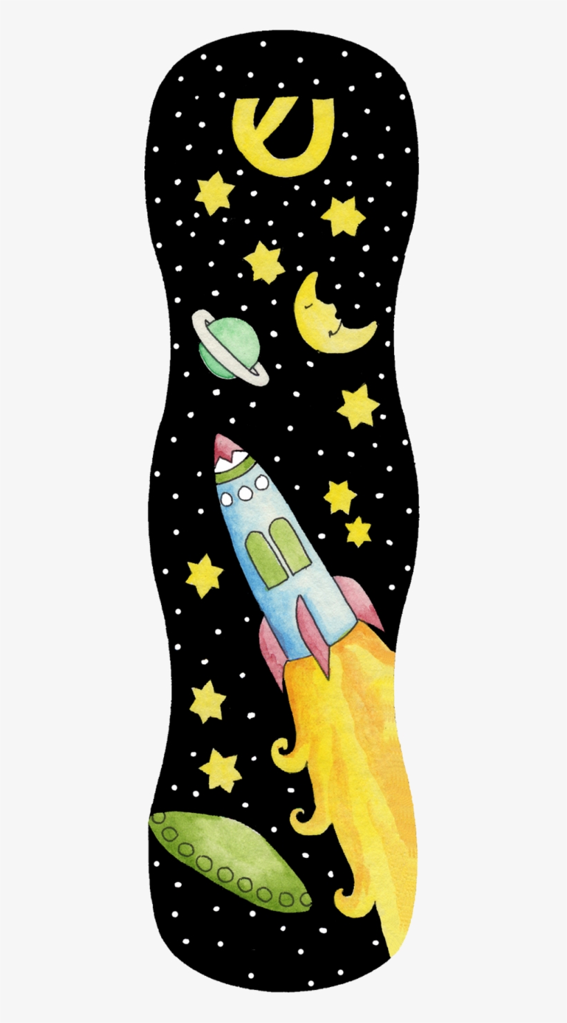 Rocket Ship Mezuzah - Rocket Ship Mezuzah By Mickie Caspi, transparent png #514726