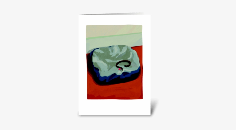 Bed Sympathy Greeting Card - Palette, transparent png #514766