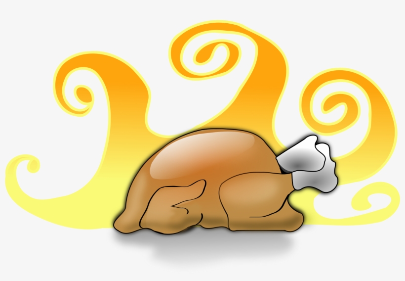 Thanksgiving Turkey Transparent Png - Small Cooked Turkey Clipart, transparent png #515025