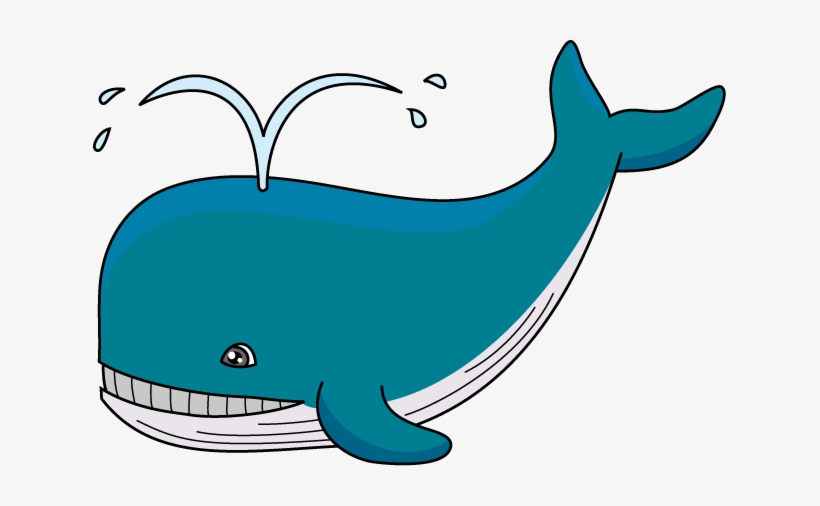 Sperm Whale Clipart Free Clipart Image - Whale Clipart, transparent png #515548