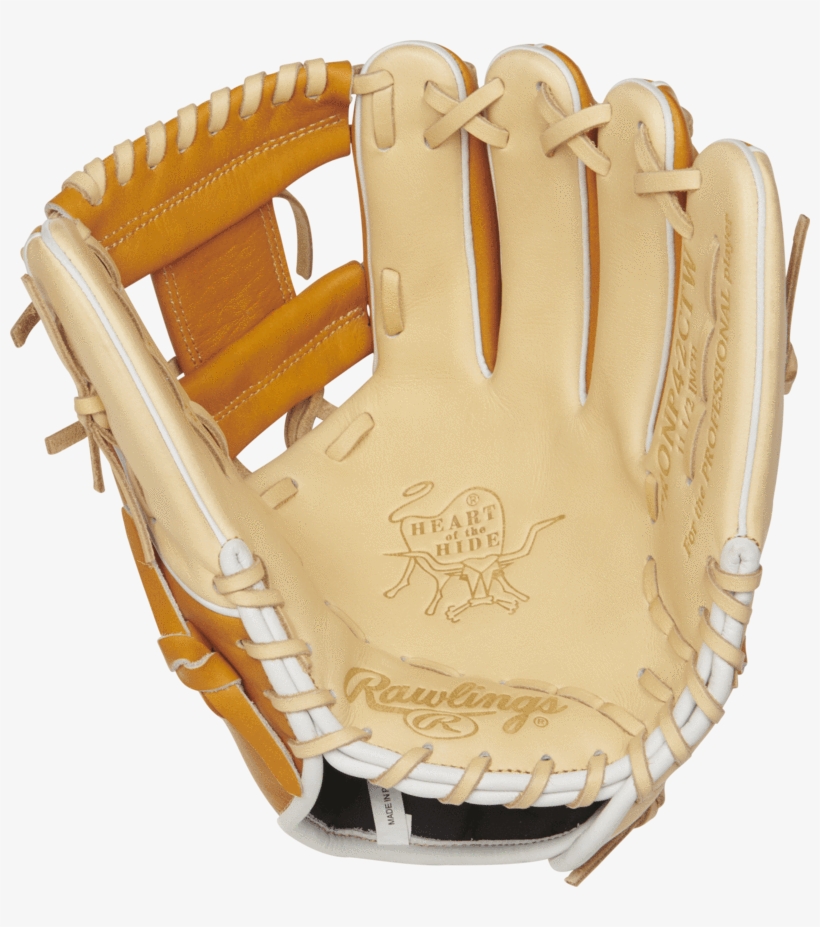Blonde And Tan Heart Of The Hide Pronp4 - Baseball Glove, transparent png #515721
