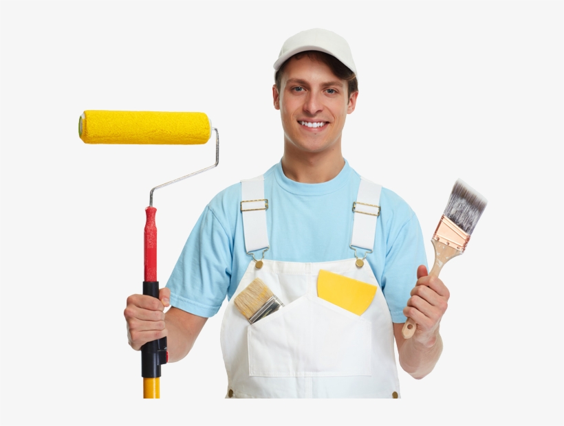 Image - Guy With Paint Roller Png, transparent png #515919