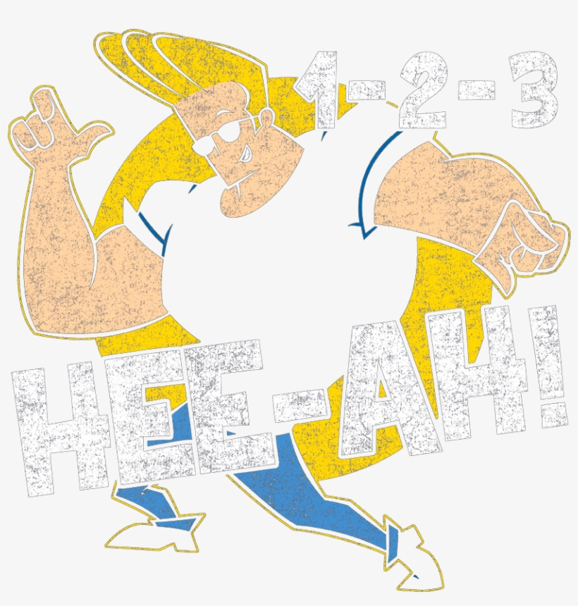 Johnny Bravo 123 Youth T Shirt - T-shirt, transparent png #516296