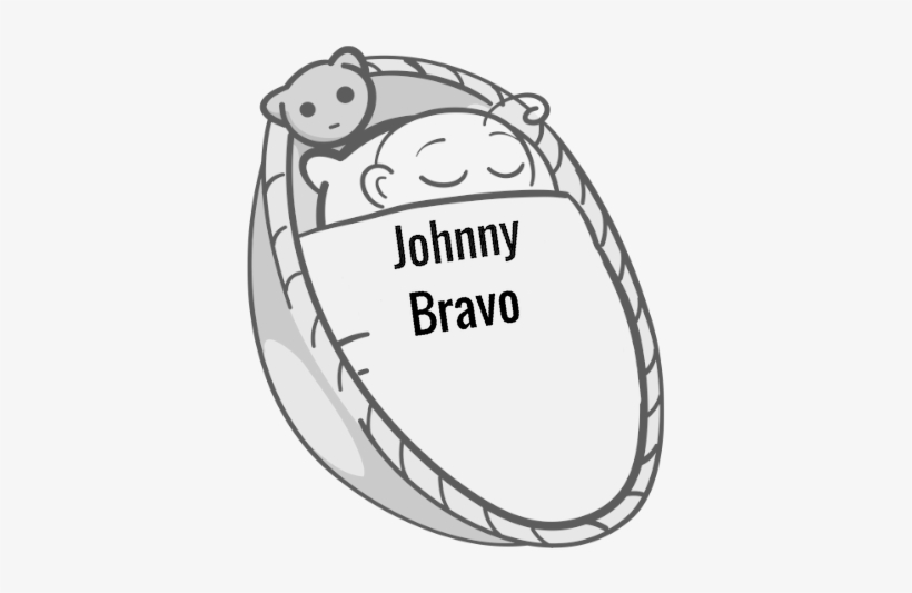 Johnny Bravo Sleeping Baby, transparent png #516328