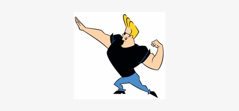 Screen 2 On Flowvella - Johnny Bravo Pose, transparent png #516509