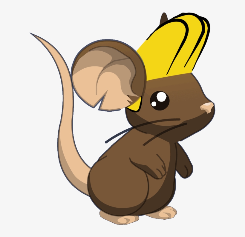 Https - //preview - Ibb - Co/btfe18/johnny Bravo Hair - Transformice Mouse, transparent png #516812