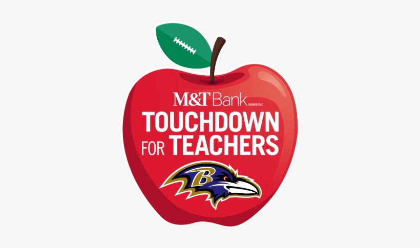 The Baltimore Ravens Touchdown For Teachers Program, - Baltimore Ravens, transparent png #516861