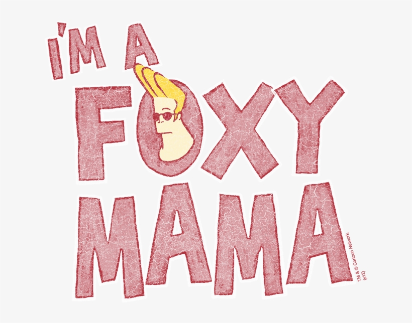 Johnny Bravo Foxy Mama Juniors T-shirt - Cartoon, transparent png #516924