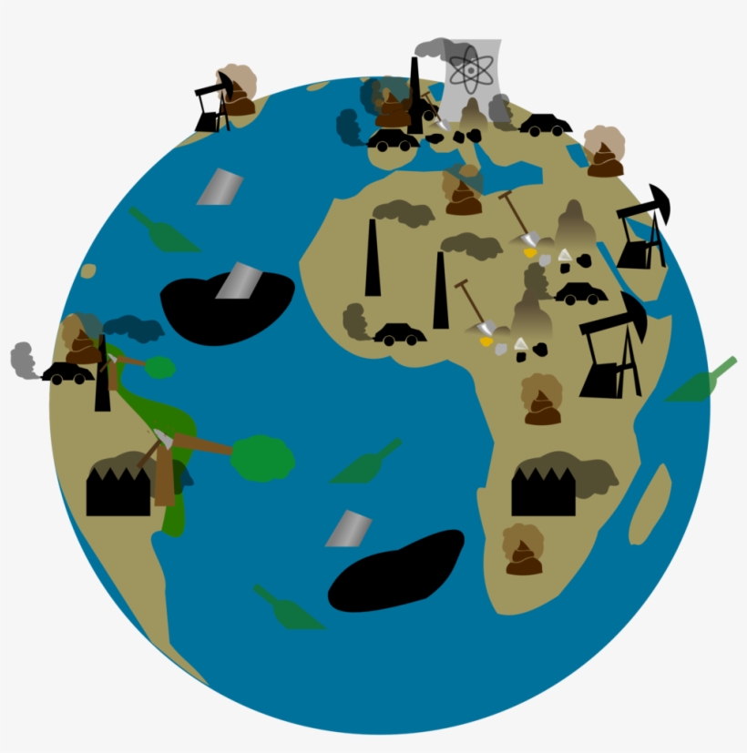 Png Library An Full Of By Thegoldenbox On Deviantart - Polluted Earth Png, transparent png #517258