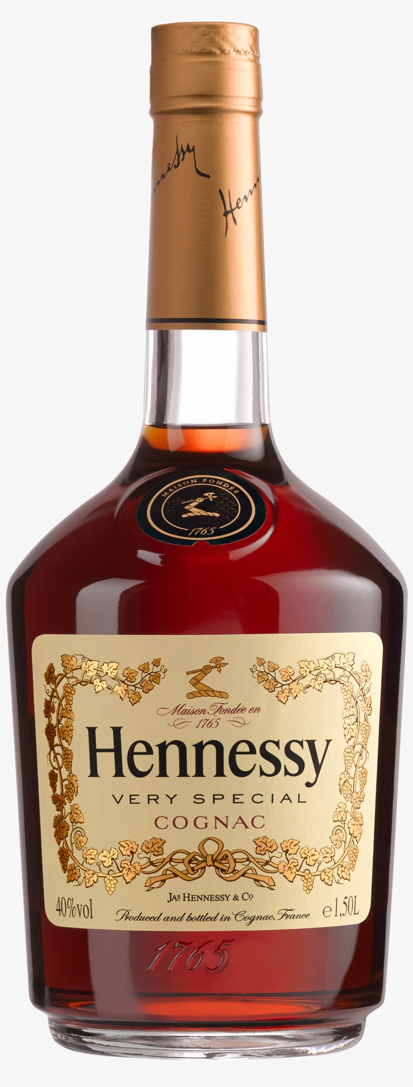 Hennessy Vector Henny Bottle, transparent png #517782