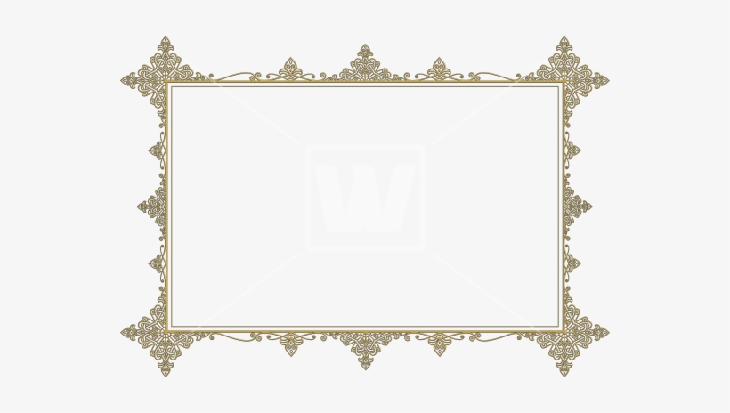 Collection Of Free Border Vector Medieval - White Vintage Elegant Background, transparent png #517915
