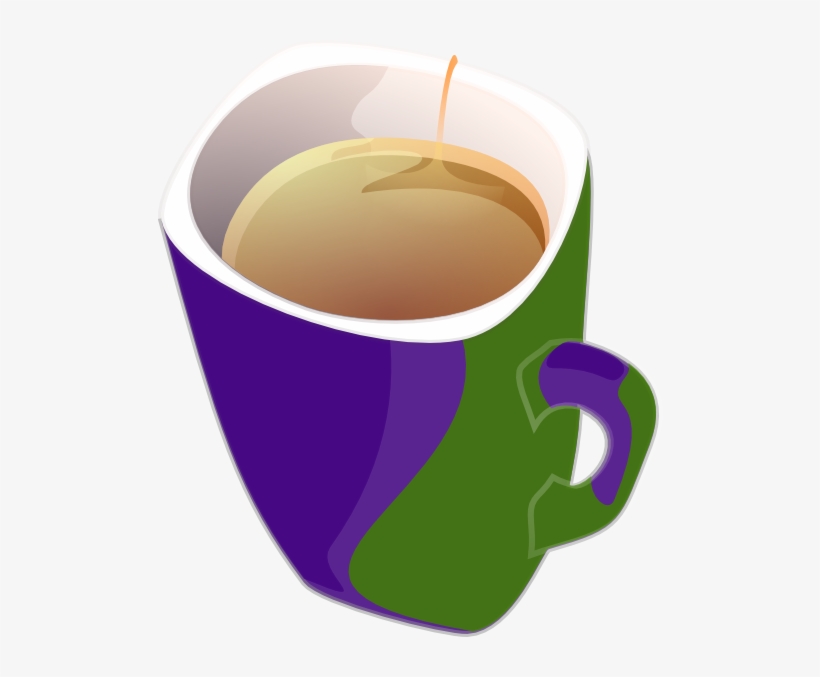 Clipart Cup Green Mug - Cup Of Tea Clipart, transparent png #518279
