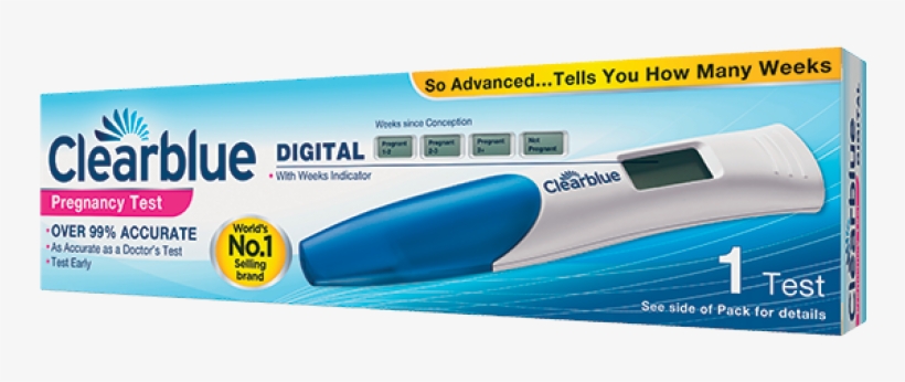 Clearblue Digital Pregnancy Test Kit With Conception - Jual Digital Clearblue, transparent png #518310
