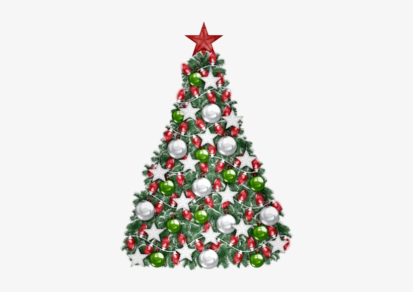 Simple Christmas Tree Clipart Png - Christmas Day, transparent png #518348