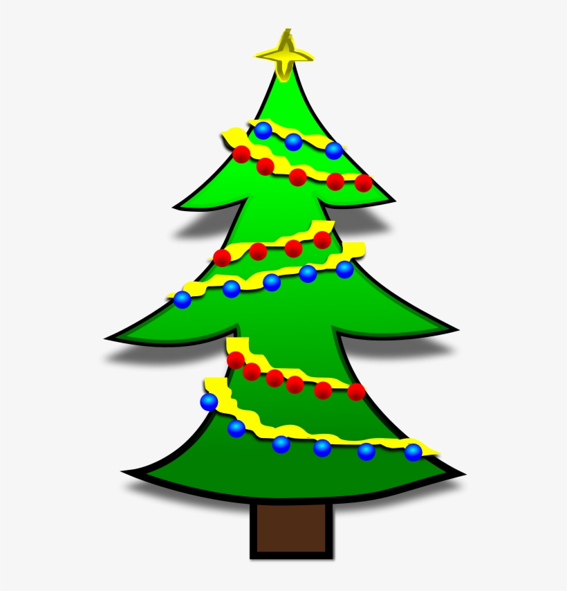 How To Set Use Decorated Christmas Tree Clipart, transparent png #518731