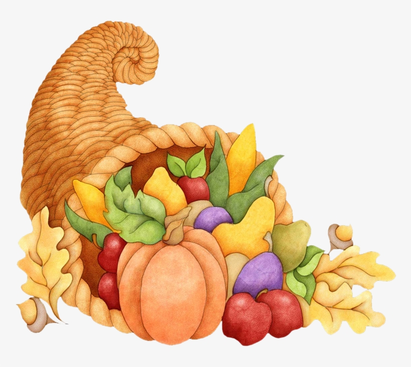 Thanksgiving Clipart Worship ~ Frames ~ Illustrations - Cornucopia Clipart, transparent png #518829