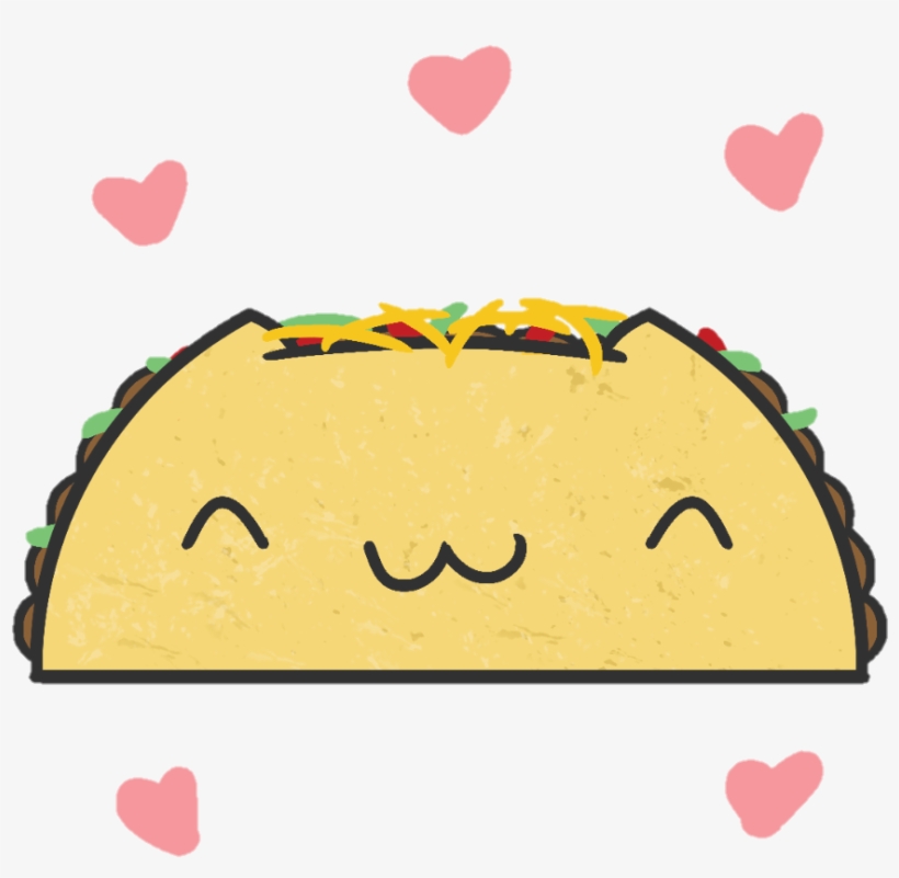 Pin By Janet Rt On Overlays Tumblr - Taco Drawing Png, transparent png #519008
