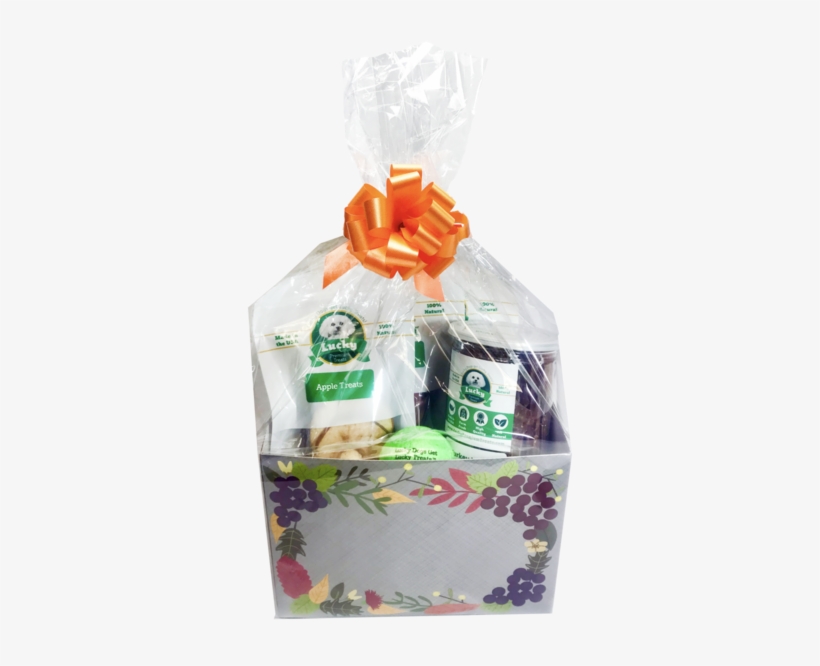 Lucky Premium Treats Fall Thanksgiving Dinner Dog Basket - Farfalle, transparent png #519399
