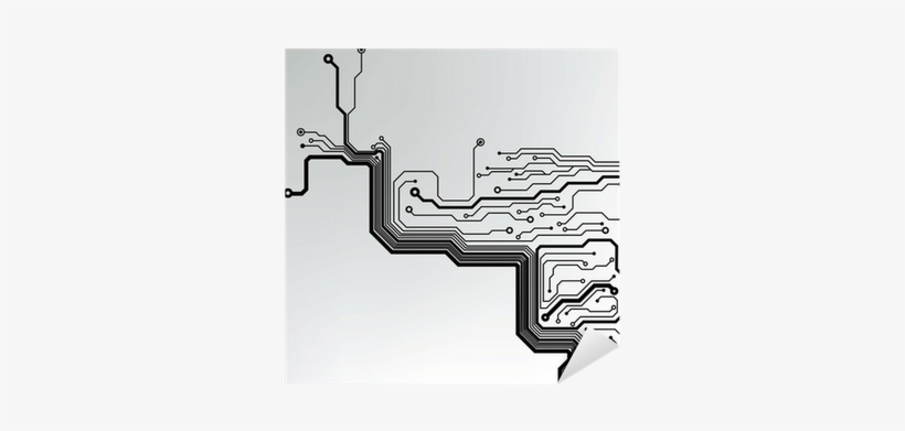 Abstract Technology Circuit Board Vector Background - Technology Wall ...