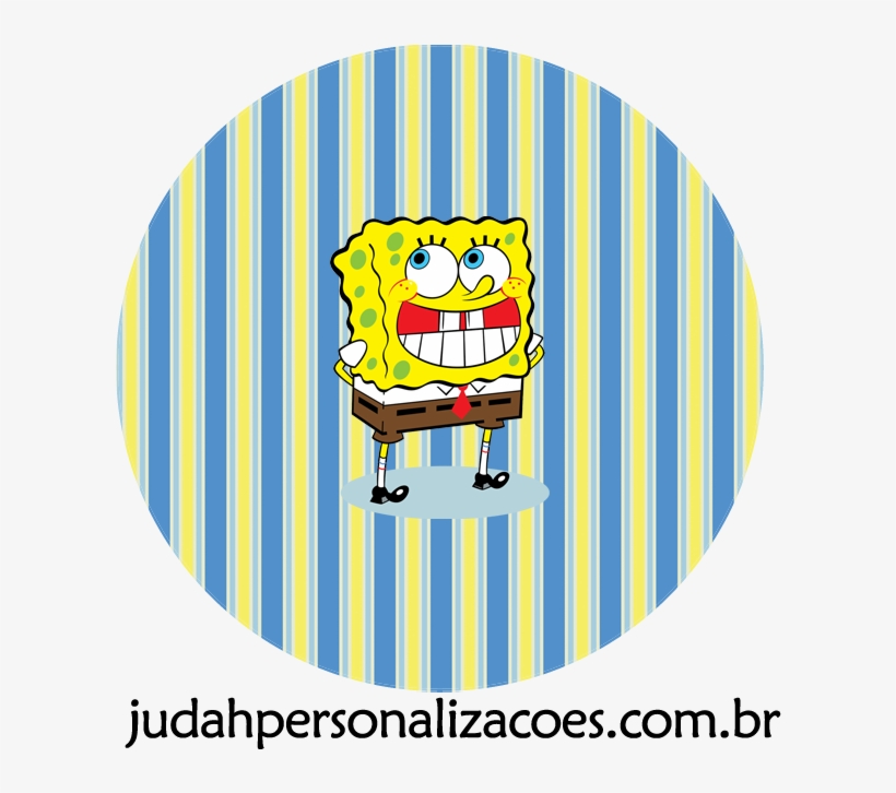 Aqui Tem O Kit Festa Completo Do Bob Esponja - Shindigz Spongebob Classic Tablecover, transparent png #5100445