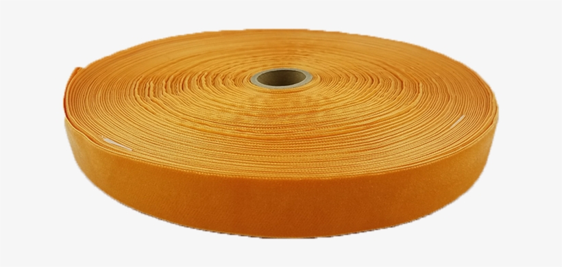 Orange Thick Premium Velvet Ribbon 1 1/2 Inch Thick - Plywood, transparent png #5100881