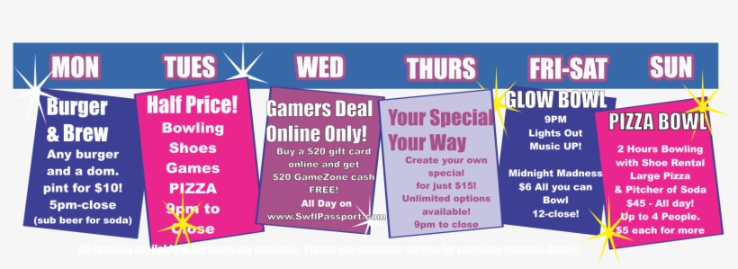 Be The First To Experience - Headpinz Bowling Weekly Specials, transparent png #5101350