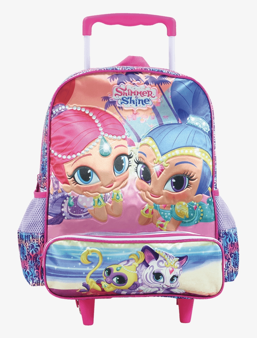 Mala Com Rodas 14 Shimmer & Shine Double Trouble - Shimmer And Shine, transparent png #5101721