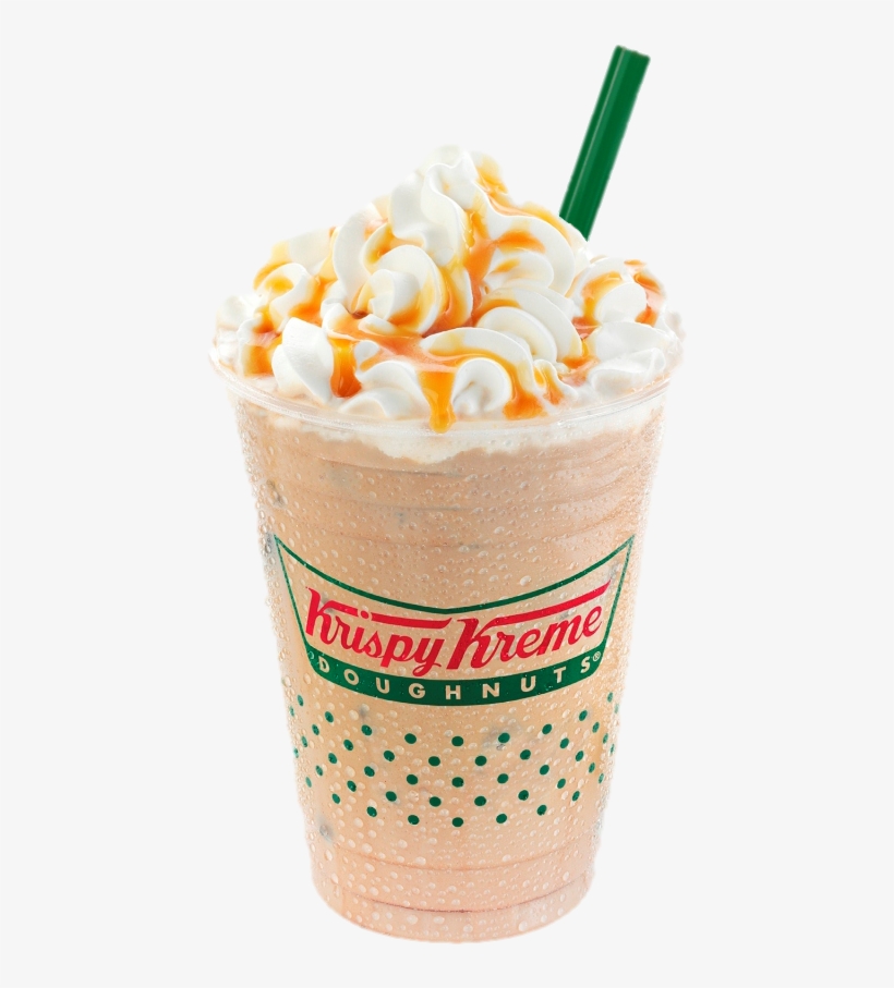 Enjoy A Caramel Mocha With Your Sweet Treats - Krispy Kreme Frappe Price, transparent png #5103139