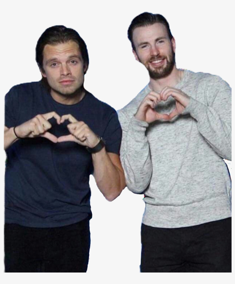 Chrisevans Sebastianstan Mcu Buckybarnes Steverogers - Steve Rogers And Bucky Barnes Memes, transparent png #5103312