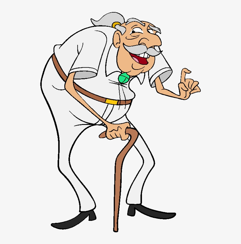 Bloomsberry - Curious George Movie Old Man, transparent png #5103368