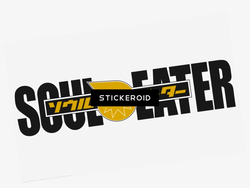 Soul Eater Anime Cartoons Manga - Soul Eater Logo Png, transparent png #5104019