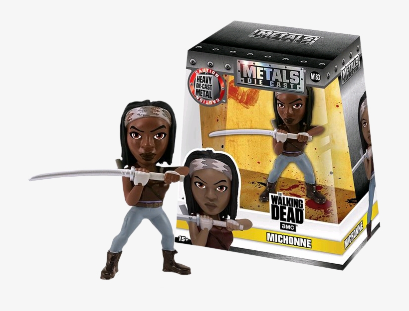 The - Walking Dead - Michonne 4" Metals-jad97935, transparent png #5105050