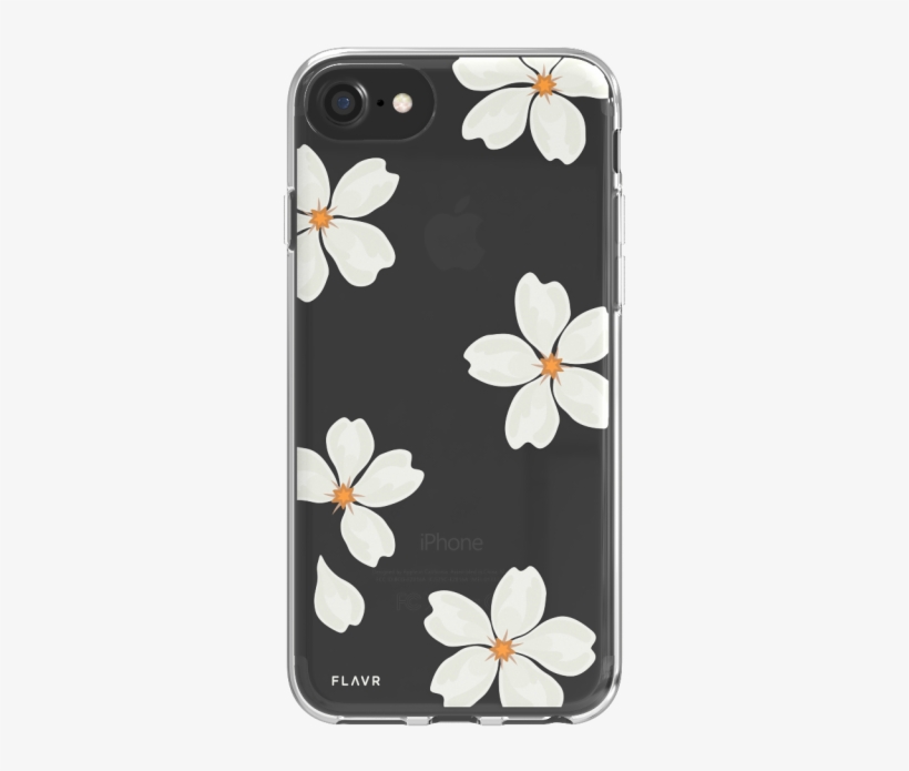 White Petals - Flavr Backcover Iplate White Petals Für Iphone X, transparent png #5105100