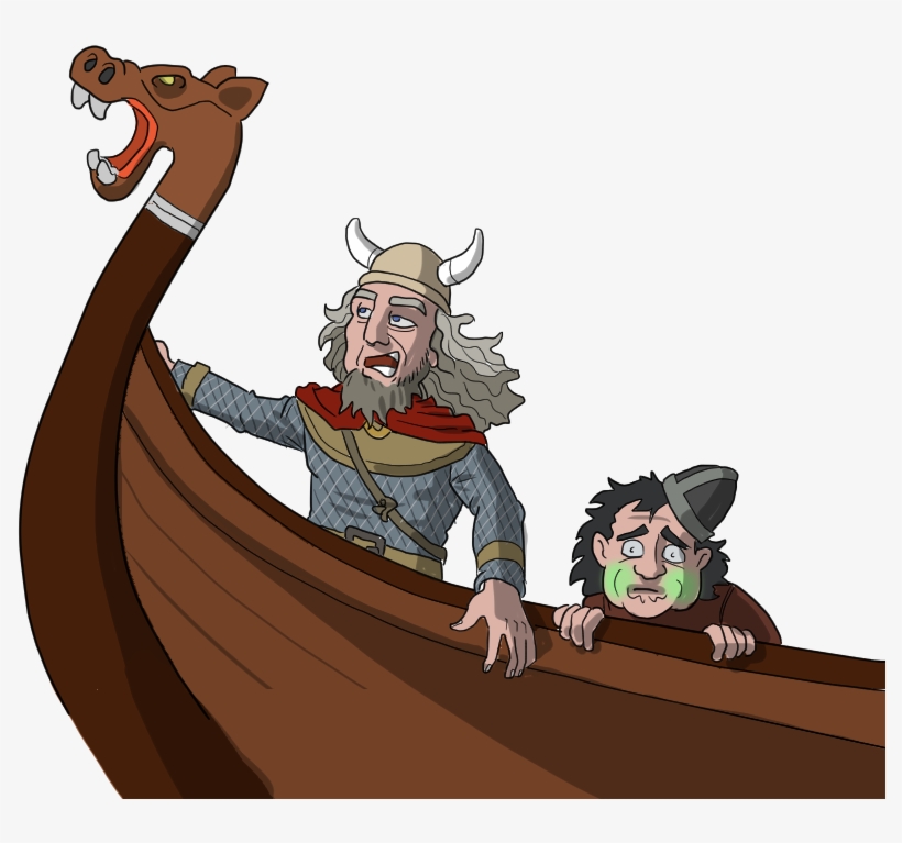 Vikings - Cartoon, transparent png #5105204