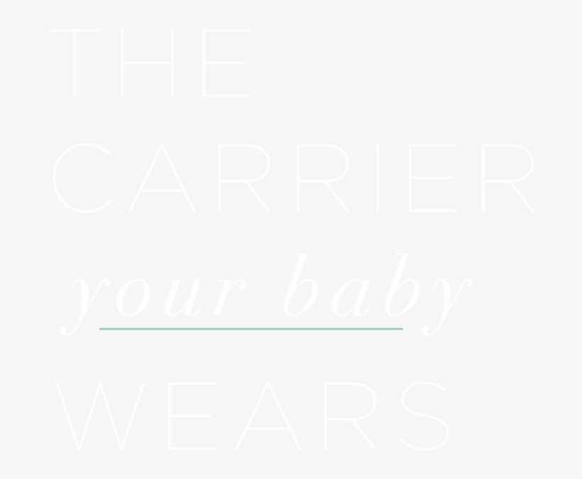 The Carrier Your Baby Wears Text - Good Gif Animations, transparent png #5105478