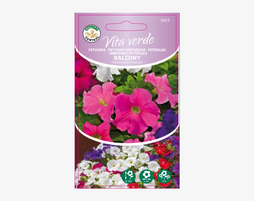 Petuunia Vita Verde Balcony 0,1g - 1g, transparent png #5106073