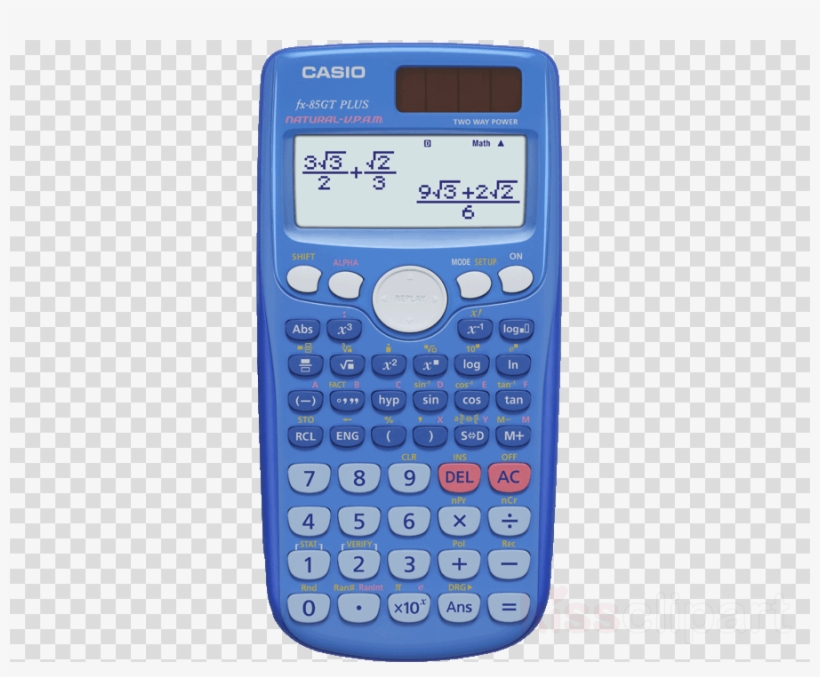 Casio Fx 85gt Plus Clipart Casio V - Casio Scientific Calculator A Fx-85gt Plus, transparent png #5107427