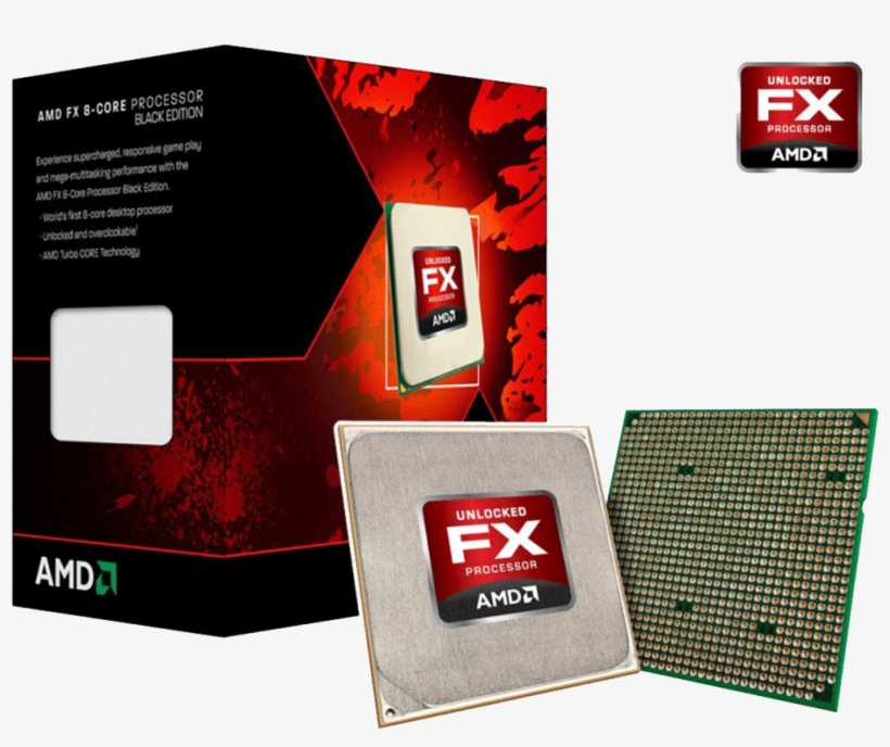Amd Fx 8350 4ghz 8 Core Processor, transparent png #5107536