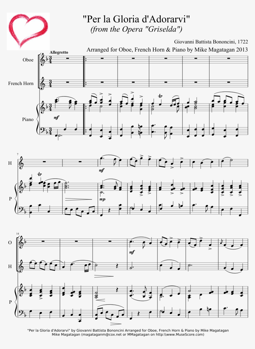Print - Donizetti Ave Maria Brass Quintet Pdf, transparent png #5108300