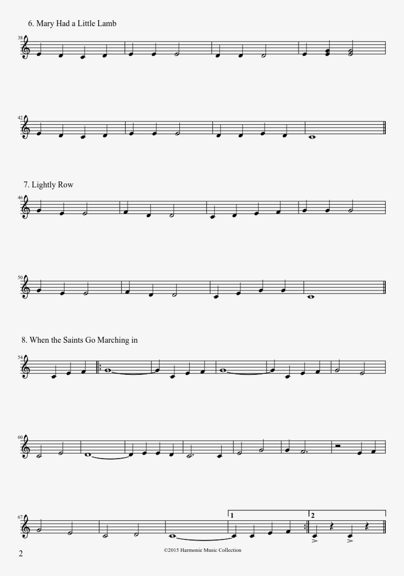 Beginning French Horn Studies Sheet Music Composed - Sheet Music, transparent png #5108449