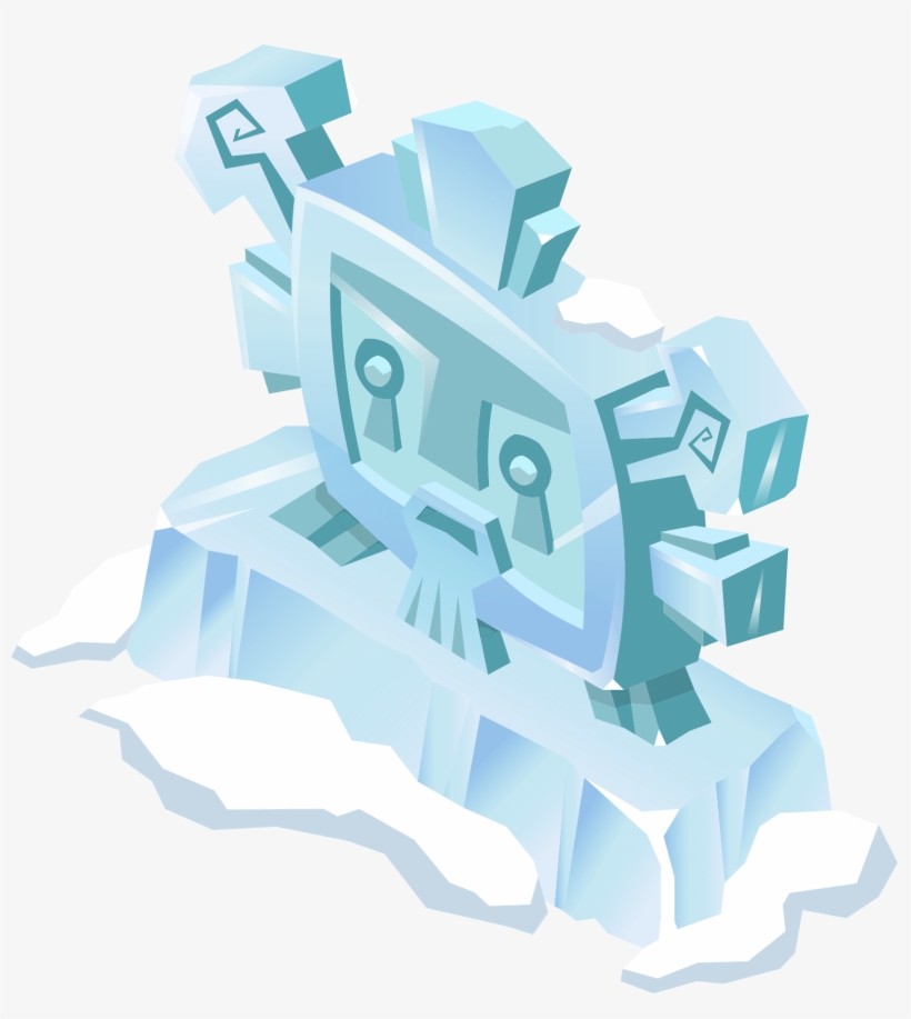 Zios Ice Fountain - Ice, transparent png #5109235