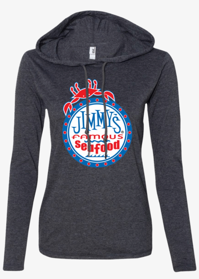 Anvil Ladies' Ls T-shirt Hoodie - I'd Grow Up To Be A Cute Nurse T Shirt, My Job T Shirt,, transparent png #5109894