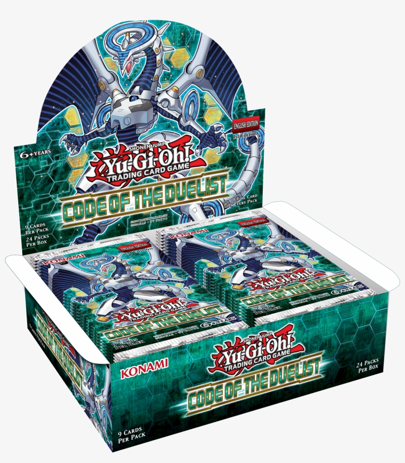 Yu Gi Oh Code Of The Duelist Booster Display Box - Yugioh Code Of The Duelist Booster Box, transparent png #5111338