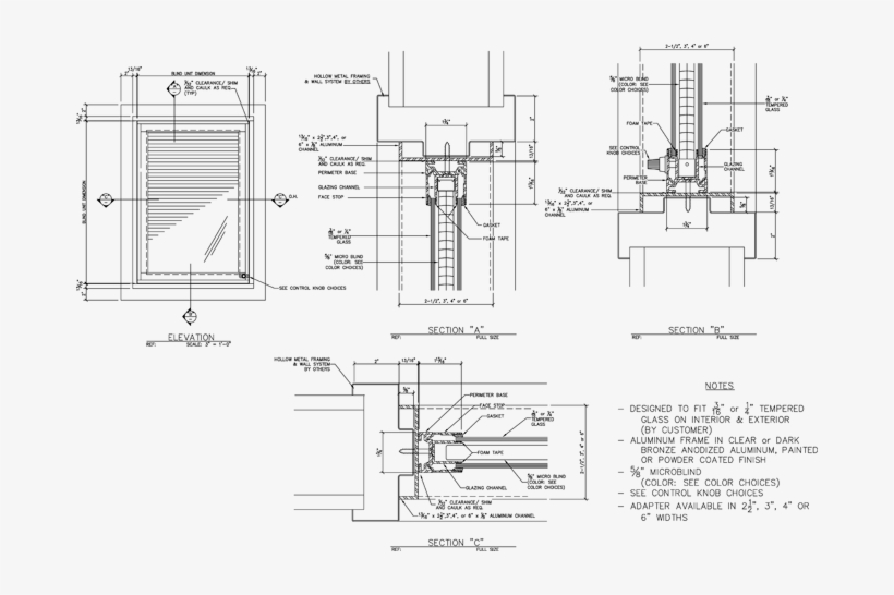 Blind Unit For Hm Frame With Adapter - Door, transparent png #5111466