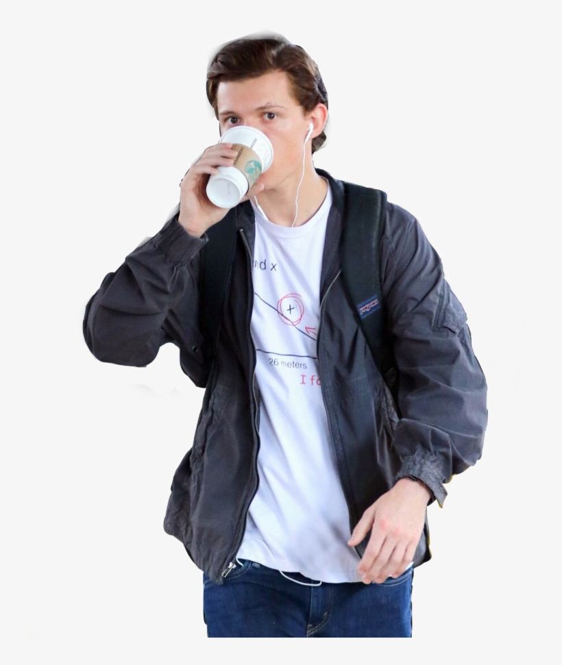 Tomholland Png Spiderman Spider-man Tomhollandpng Freet - Том Холланд В Штанах С Хелоу Кити, transparent png #5111469