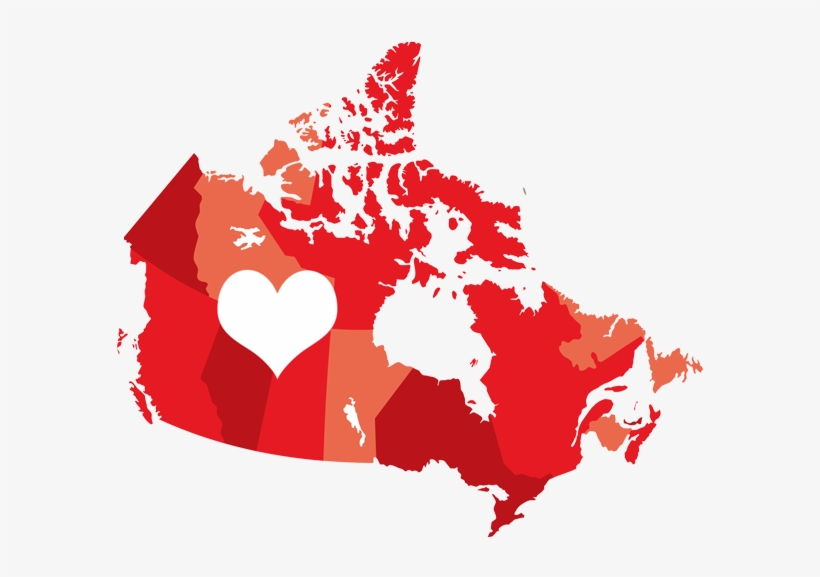 How Generous Is Your Neighbourhood Find Out - Canada Official Language Map, transparent png #5111642