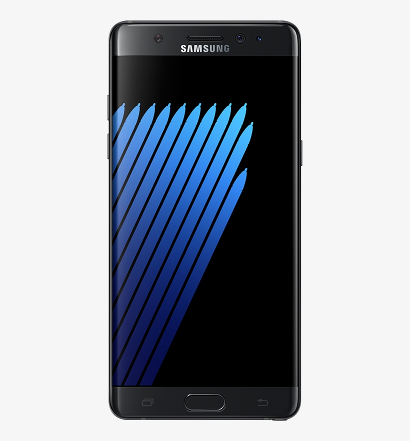 Samsung Galaxy Note 7 Image - Samsung Note 7 Black, transparent png #5111756
